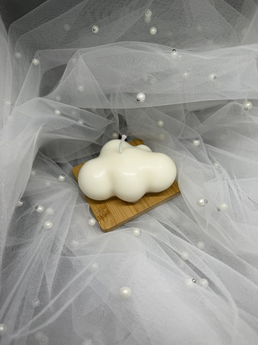 Wolken - Kerze (gross, mittel, klein und Set)