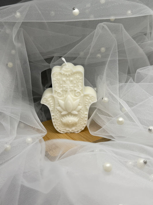 Spirituelle Hand - Kerze